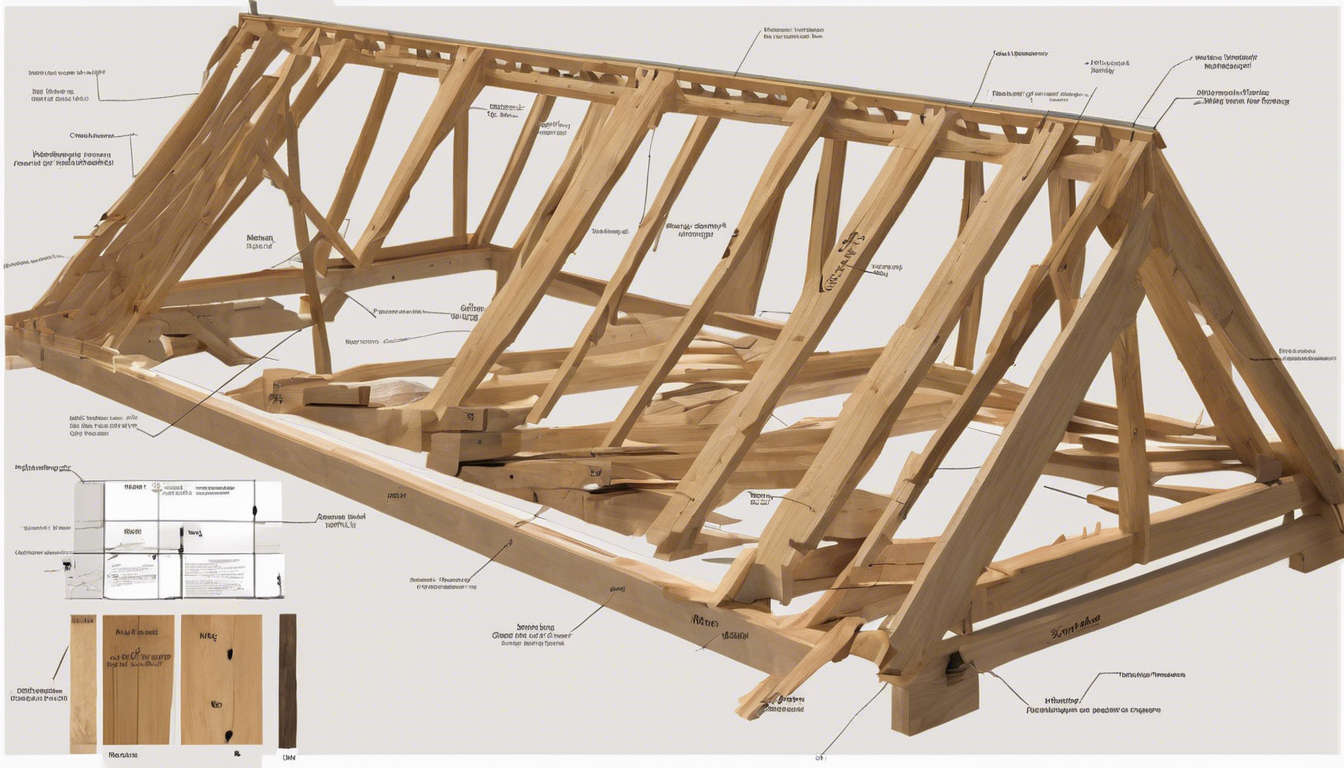 découvrez les différents noms des pièces de bois qui composent une charpente, de la poutre au chevron, et apprenez leur fonction dans la structure de votre bâtiment.