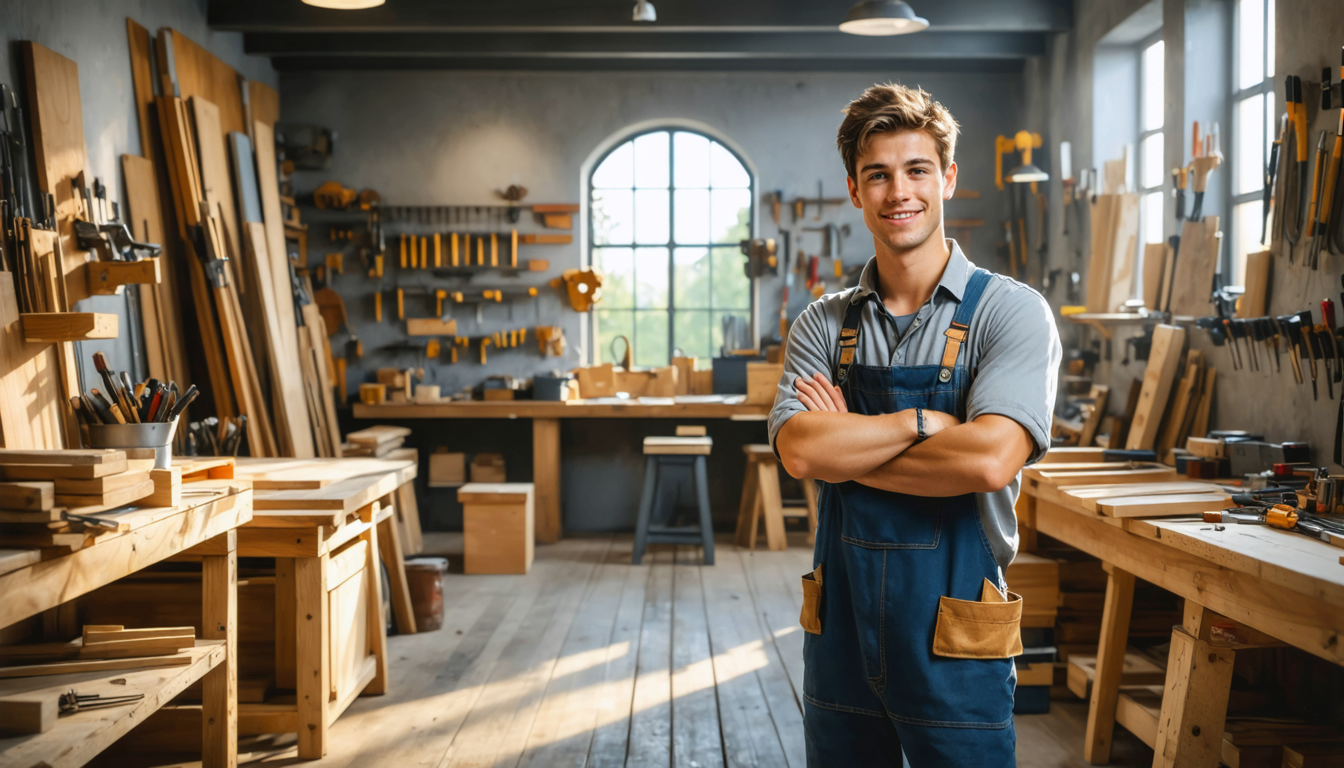 découvrez l'initiative de yoann braillon qui lance son entreprise de menuiserie et charpente à saint-rome-de-cernon. un savoir-faire artisanal au service de vos projets de construction et de rénovation.