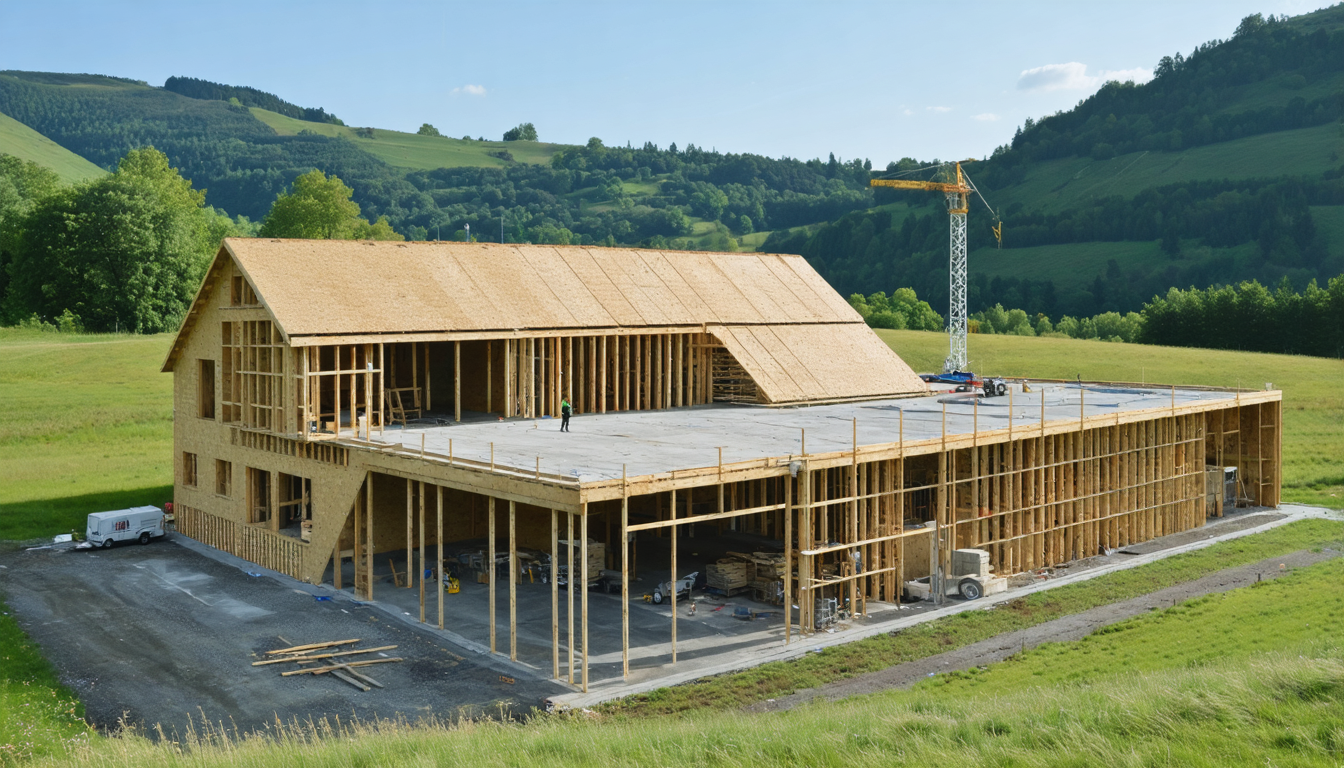 découvrez une étude captivante sur une construction publique novatrice dans le cantal, mettant en œuvre une alliance harmonieuse de bois, de paille et d'ardoise recyclée. plongez dans les enjeux architecturaux et environnementaux de cette réalisation unique.