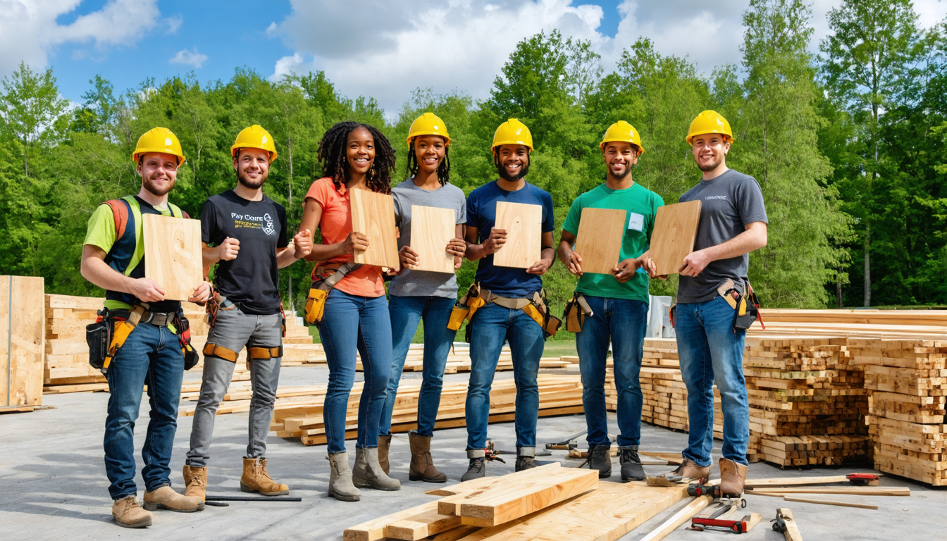 découvrez comment huit stagiaires ont brillamment obtenu leur certification en charpente bois vert à pays cordais, marquant une étape importante dans leur parcours professionnel et promouvant des pratiques durables dans le secteur de la construction. rejoignez-nous pour célébrer leur succès et l'avenir du bois vert.