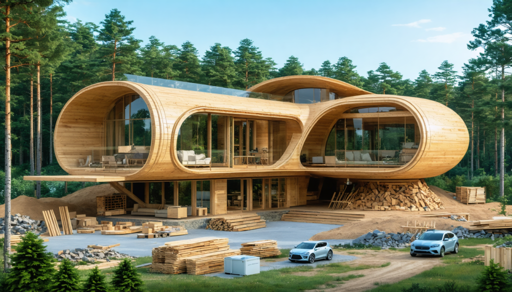 découvrez comment les innovations révolutionnent la construction avec des maisons en bois prêtes en seulement quatre mois. éloignez-vous des méthodes traditionnelles et explorez l'avenir de l'habitat durable et rapide.