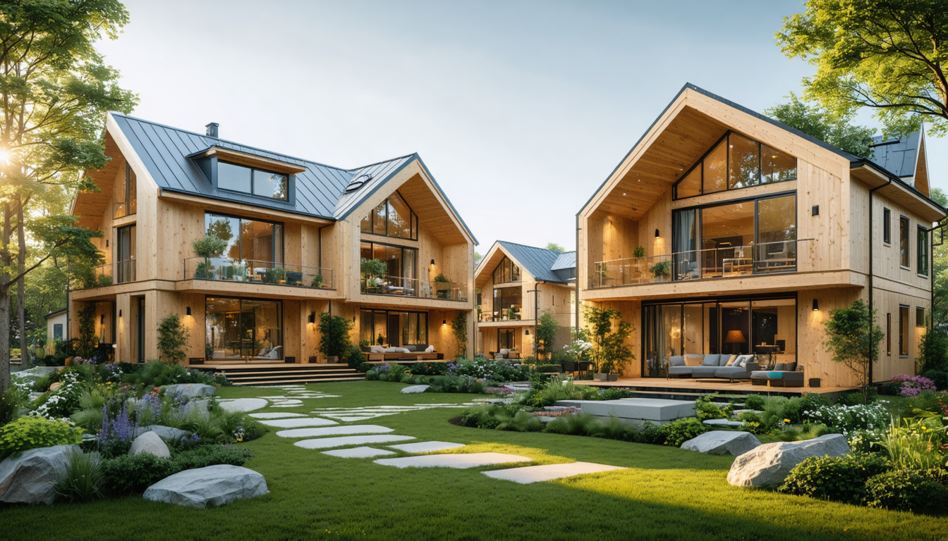 découvrez comment l'avenir de la construction redéfinit nos habitats avec des maisons en bois, assemblées en seulement quatre mois. adieu les chantiers traditionnels, bienvenue à une méthode innovante, rapide et durable pour un logement respectueux de l'environnement.