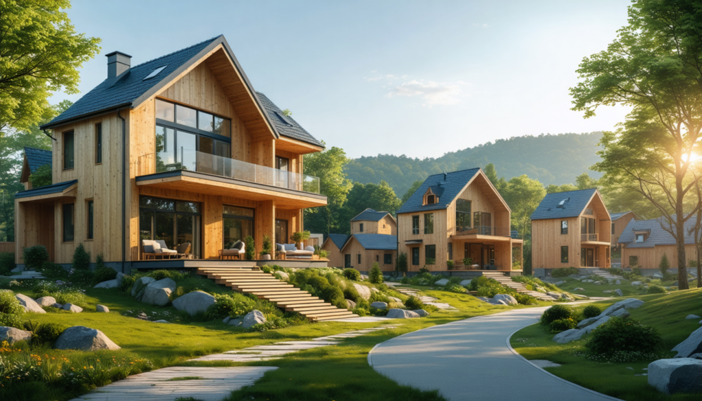 découvrez comment l'avenir de la construction transforme le secteur avec des maisons en bois assemblées en seulement quatre mois. oubliez les chantiers traditionnels et explorez cette méthode innovante, rapide et durable qui redéfinit l'habitat moderne.