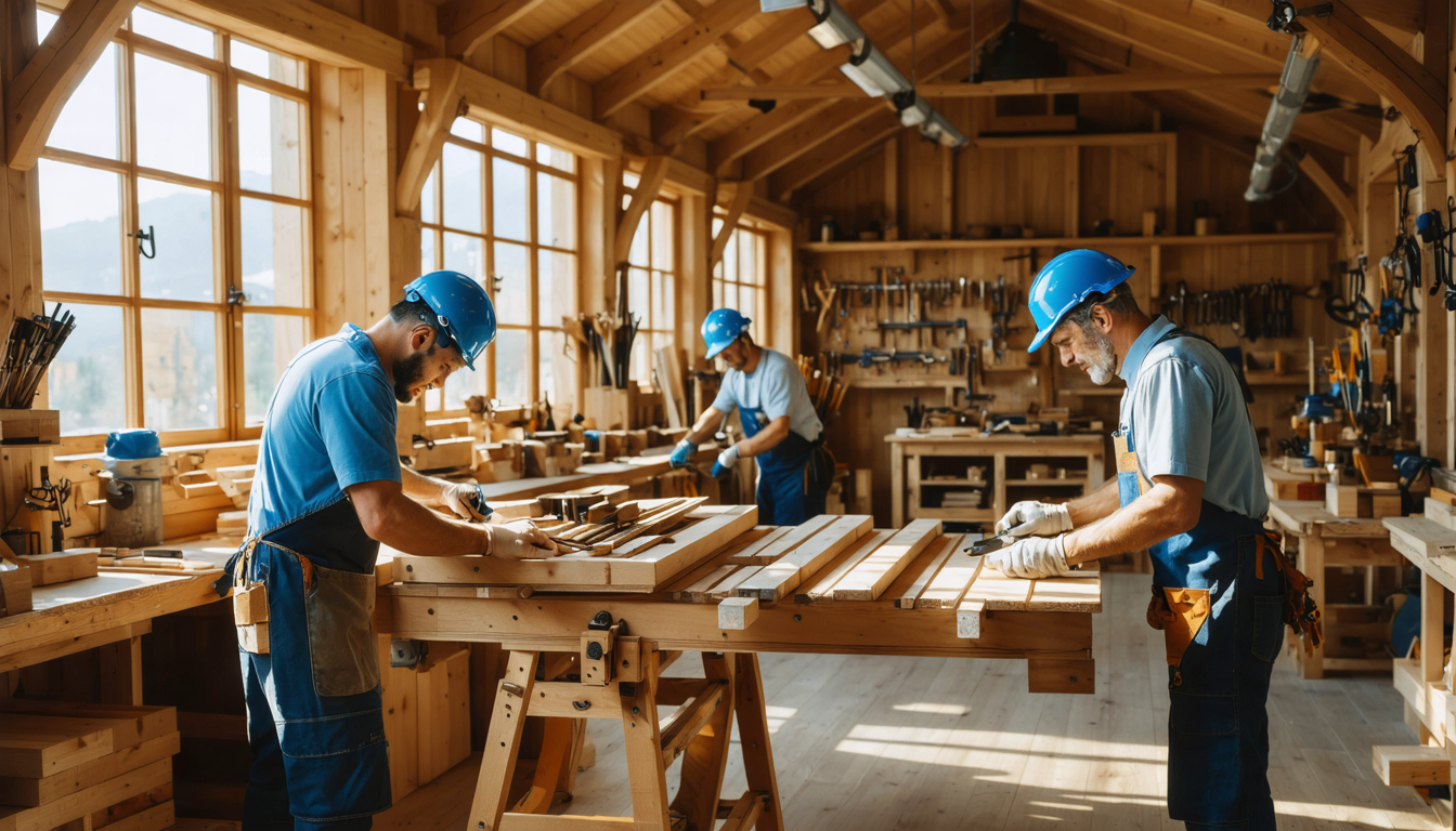 découvrez l'univers des ateliers lb belliard à gorron, où l'expertise en constructions bois se met au service de la vie locale. plongez au cœur d'un savoir-faire unique et d'une passion pour des réalisations sur mesure qui allient qualité et authenticité.