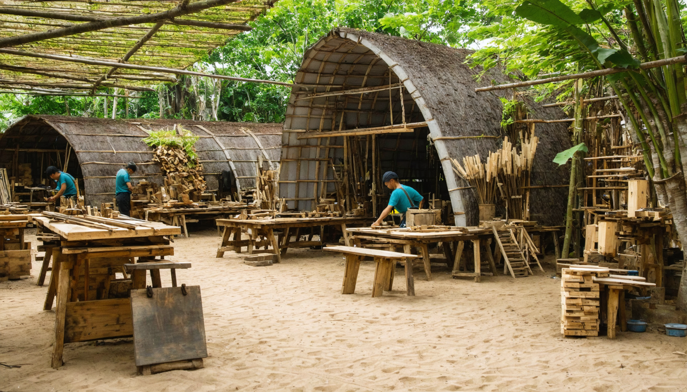 découvrez les ateliers lb belliard à gorron, où l'expertise en constructions bois se met au service de la vie locale. plongez dans un univers artisanal alliant tradition et innovation pour sublimer votre habitat et soutenir l'économie régionale.