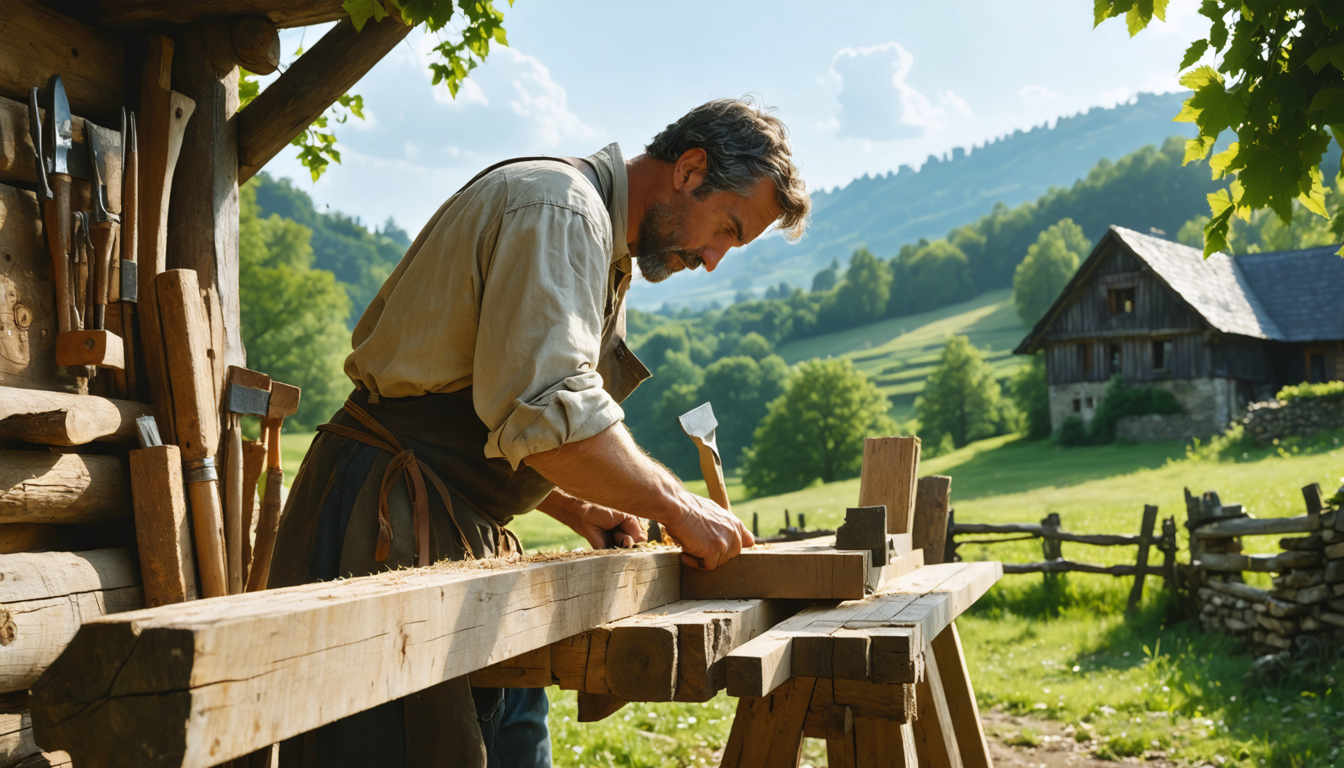découvrez eb charpente, un symbole du savoir-faire artisanal français situé dans le sud du gers. spécialisés dans la charpente traditionnelle, nous allions techniques ancestrales et innovation pour offrir des réalisations uniques et de qualité. plongez dans notre univers où l'authenticité et l'excellence se rencontrent.