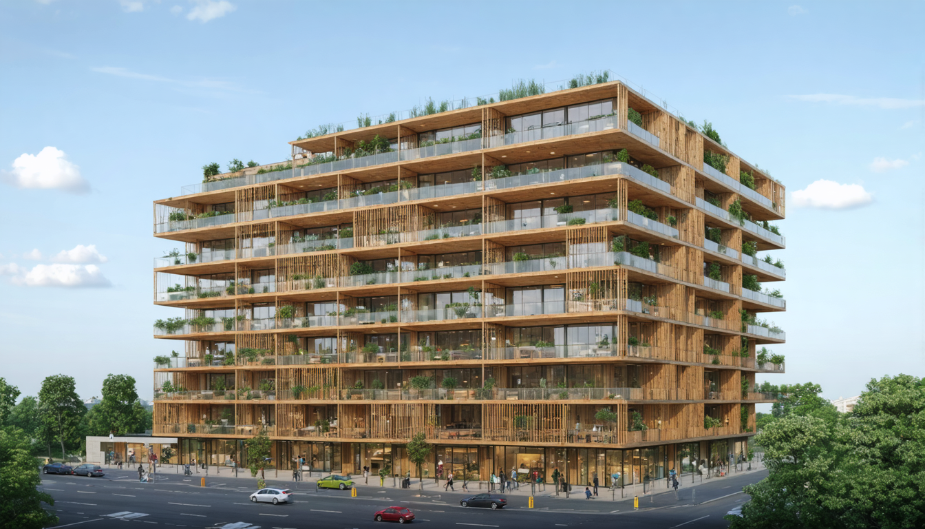 découvrez à angers le nouveau bâtiment en bois de 10 étages, symbole d'une rénovation innovante à belle beille. ce projet audacieux allie écologie et modernité, redéfinissant l'architecture urbaine tout en respectant l'environnement.