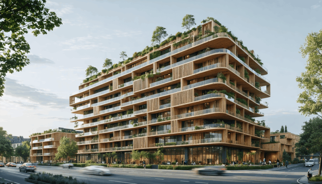 découvrez le nouveau bâtiment en bois de 10 étages à angers, symbole d'un projet de rénovation innovant à belle beille. une initiative durable qui transforme le paysage urbain tout en respectant l'environnement.