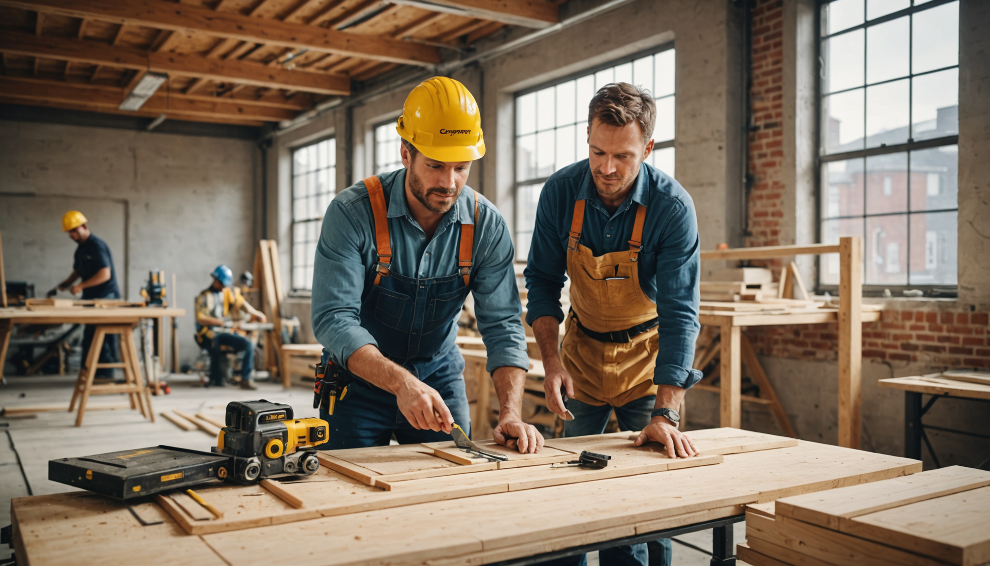 obtenez rapidement un devis personnalisé pour votre projet de construction, que ce soit pour des travaux de charpente, maçonnerie, menuiserie, électricité ou installation de parquet. notre réseau d'experts qualifiés est à votre disposition pour réaliser vos envies et garantir la réussite de votre chantier.