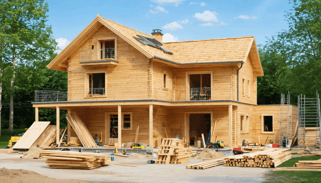 découvrez comment lca construction bois réalise sa première maison 100% en bois, alliant éco-responsabilité et design moderne. plongez dans l'univers des constructions durables et innovantes pour un habitat respectueux de l'environnement.
