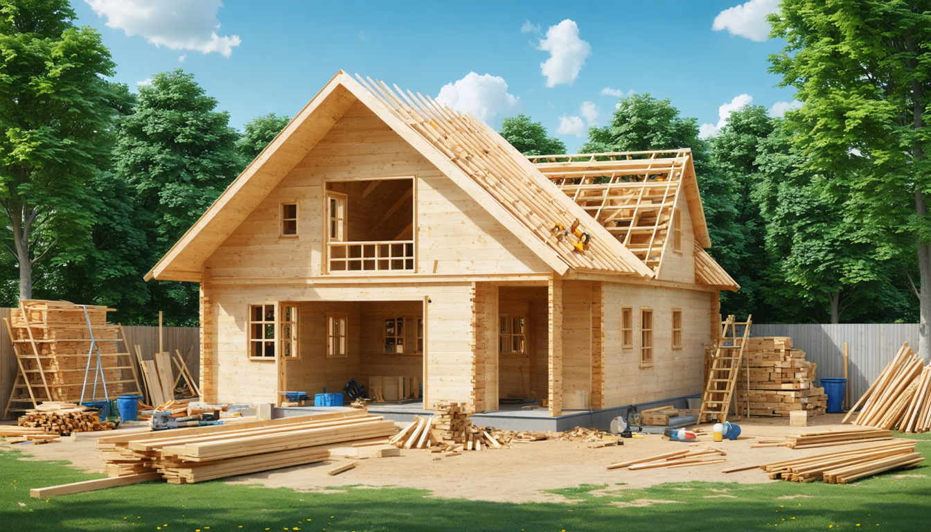 découvrez la première maison 100% en bois réalisée par lca construction bois, un projet innovant alliant durabilité et esthétisme. plongez dans l'univers de la construction écologique avec des matériaux naturels et respectueux de l'environnement.