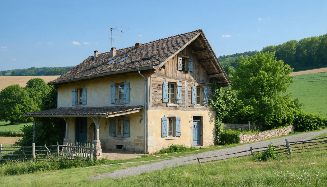 découvrez la maison de pays de clelles en trièves, une construction moderne au charme authentique, mettant en avant une élégante ossature en bois qui s'harmonise avec le paysage environnant.