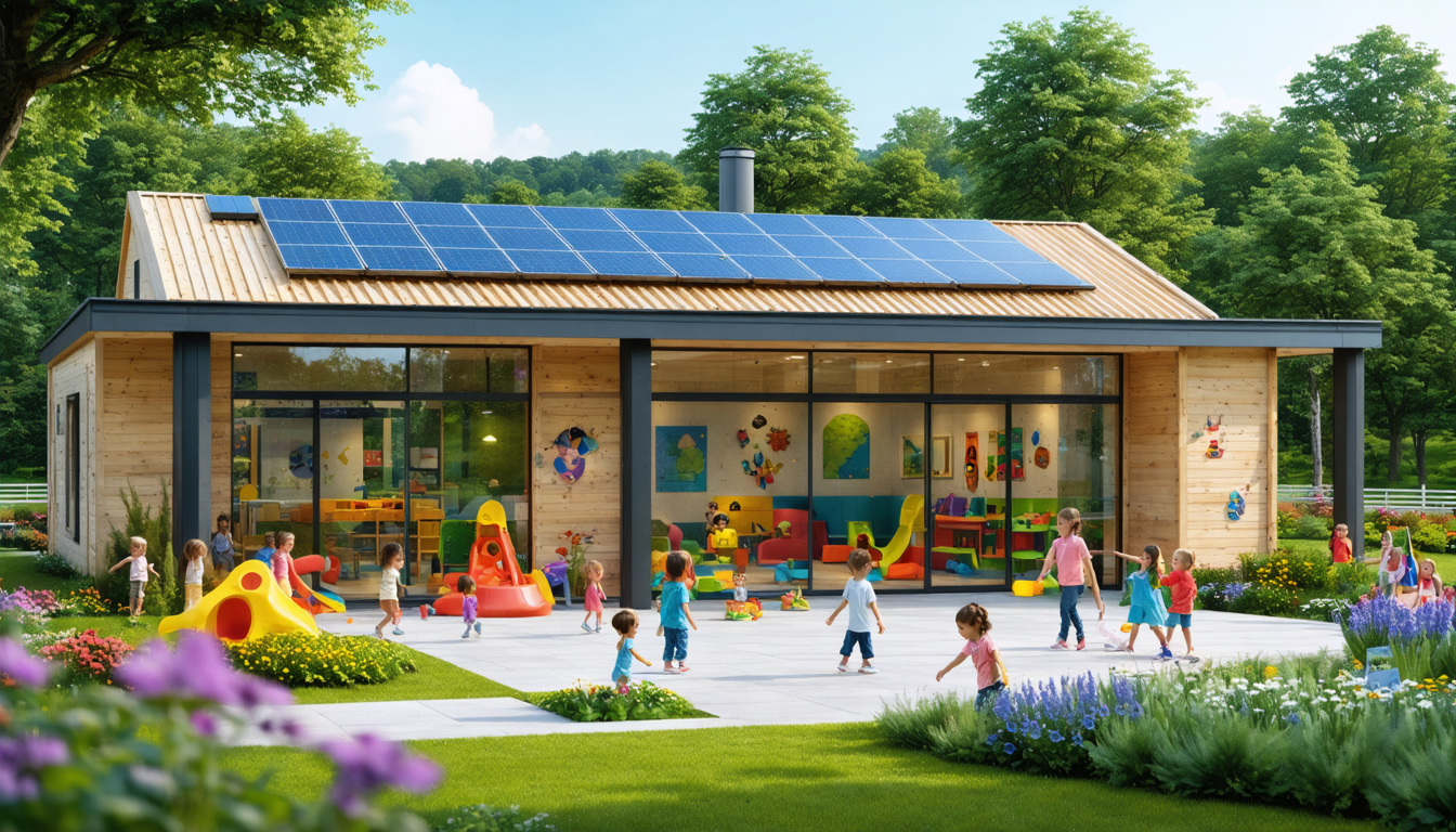 découvrez comment une crèche champêtre allie innovations architecturales et défis environnementaux pour offrir un espace d'éveil unique aux enfants. plongez au cœur de ce projet alliant design moderne et respect de la nature.