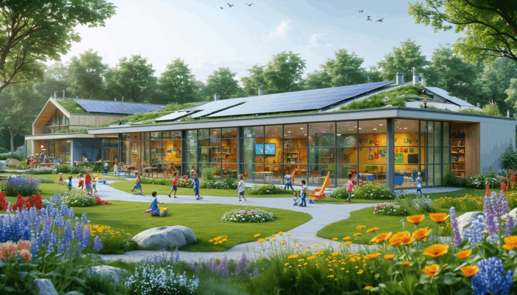 découvrez comment une crèche champêtre allie innovations architecturales et défis environnementaux pour offrir un cadre idéal à l'épanouissement des enfants. plongez dans cet univers où nature et design se rencontrent pour créer un espace éducatif unique.