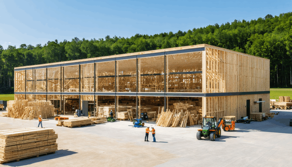 découvrez la nouvelle usine de production de charpentes en bois qui ouvre ses portes en maine-et-loire. un projet innovant qui promet de dynamiser l'industrie locale et de proposer des solutions écoresponsables pour la construction.