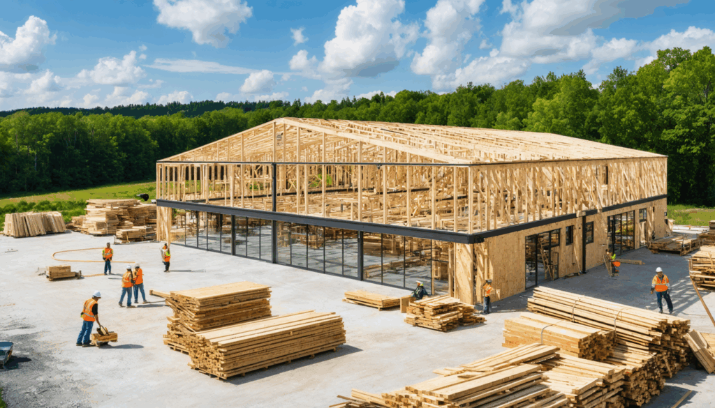 découvrez la nouvelle usine de fabrication de charpentes en bois en maine-et-loire, une initiative innovante qui allie savoir-faire traditionnel et technologie moderne pour répondre aux besoins croissants du secteur de la construction durable.