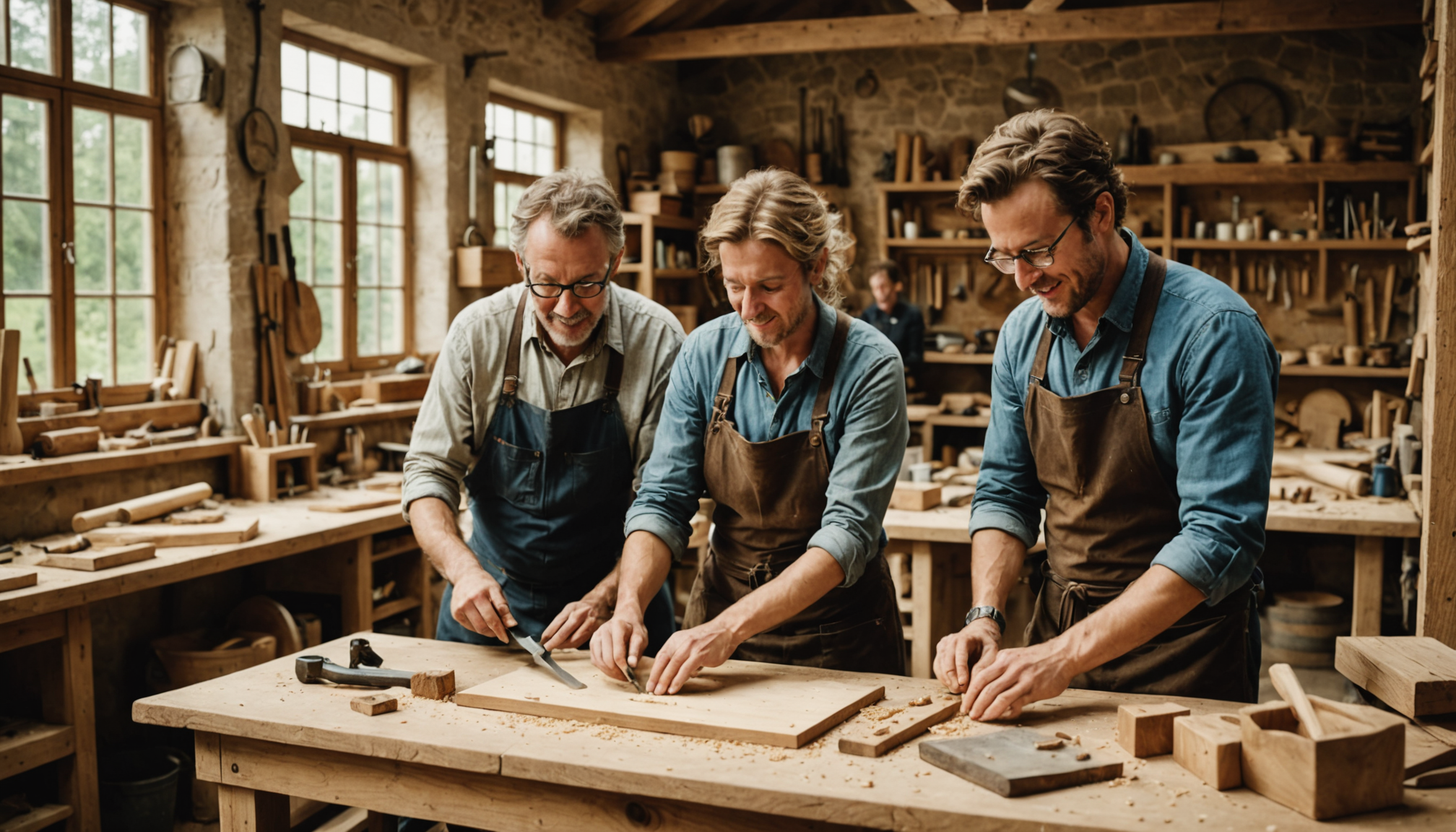 découvrez l'histoire inspirante de trois amis passionnés qui, en deux-sèvres, ont décidé de se lancer dans l'aventure entrepreneuriale en créant une entreprise spécialisée dans le travail du bois. suivez leur parcours, leurs défis et leur amour pour l'artisanat au cœur de la nature.
