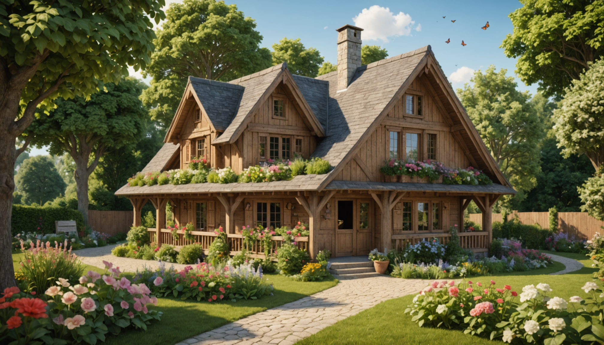 découvrez à caen un charmant chalet en bois installé au cœur du jardin, offrant une touche chaleureuse et naturelle à votre espace extérieur. idéal pour se détendre ou recevoir.