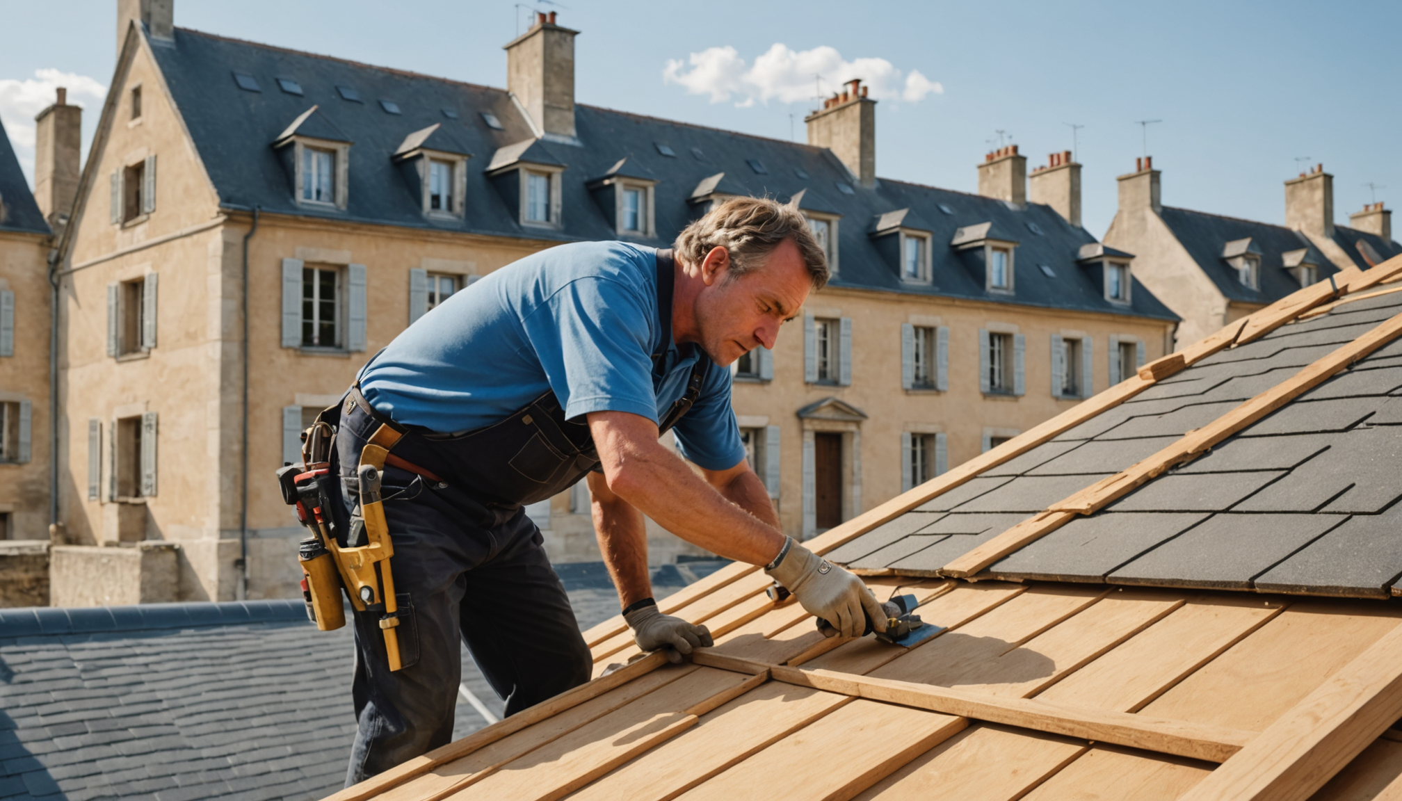 vous cherchez à rénover votre toiture à tours ? contactez un charpentier-couvreur expérimenté pour des travaux de qualité, une toiture résistante et une protection durable de votre maison.