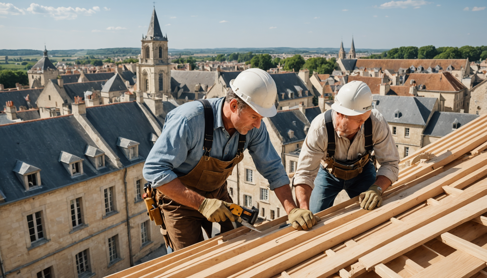 vous cherchez un charpentier couvreur à poitiers ? profitez d’un service professionnel pour vos travaux de toiture, rénovation et charpente. devis gratuit et intervention rapide.