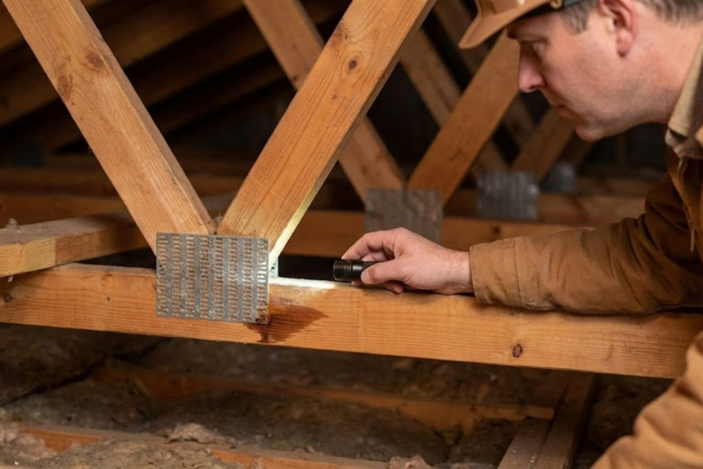 Entretien et précaution pour la charpente fermette en bois