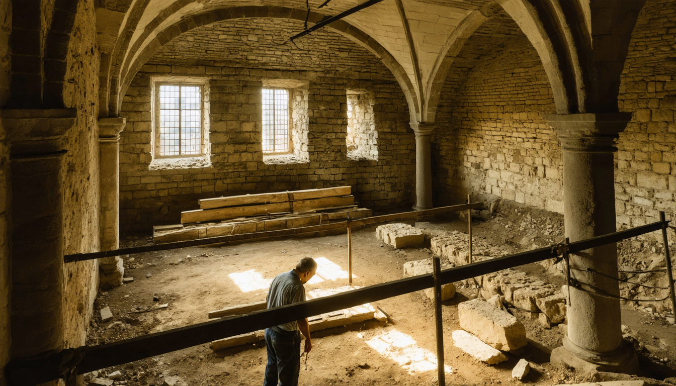 explorez les secrets architecturaux des charpentes de l’église saint-georges à caen et découvrez leur histoire fascinante.