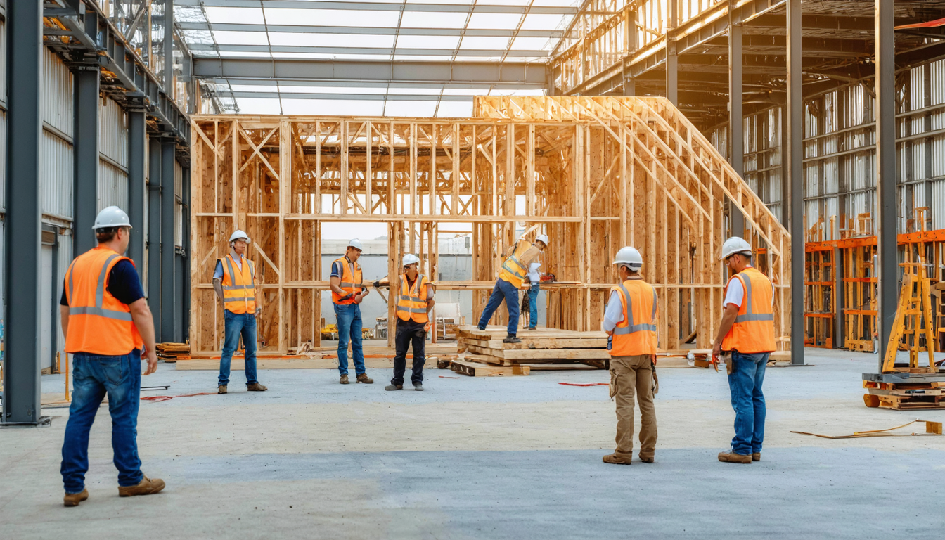 découvrez le fonctionnement et les avantages d'une fermette industrielle pour optimiser la structure et la durabilité de votre toiture.