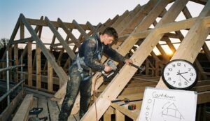 construction d'une charpente en 48 heure