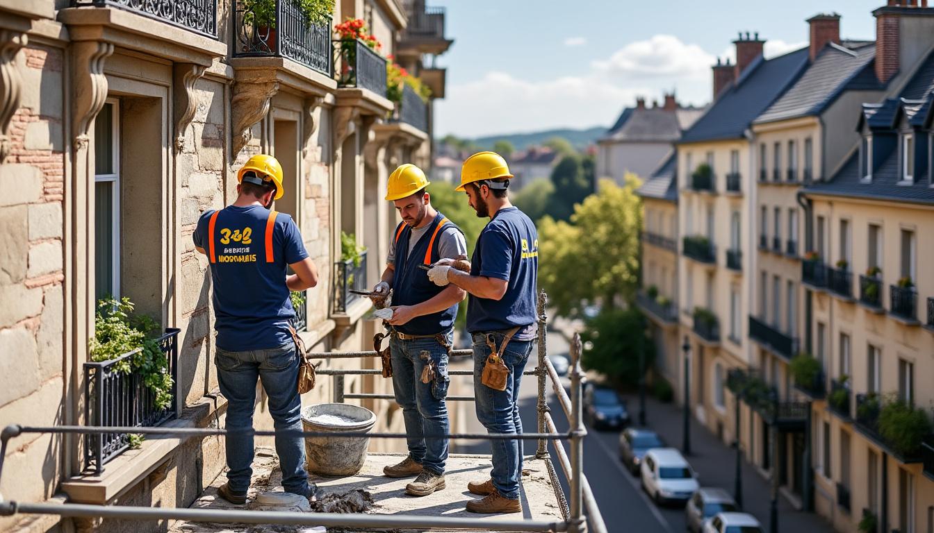 découvrez nos services de ravalement de façade à combs-la-ville, une commune résidentielle où l'entretien extérieur est une tradition pour préserver beauté et valeur des habitations.