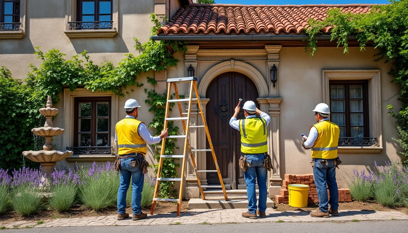 découvrez comment l'entretien soigné des façades à fourqueux, un village paisible des yvelines, reflète le soin et la fierté de ses habitants pour leur propriété.