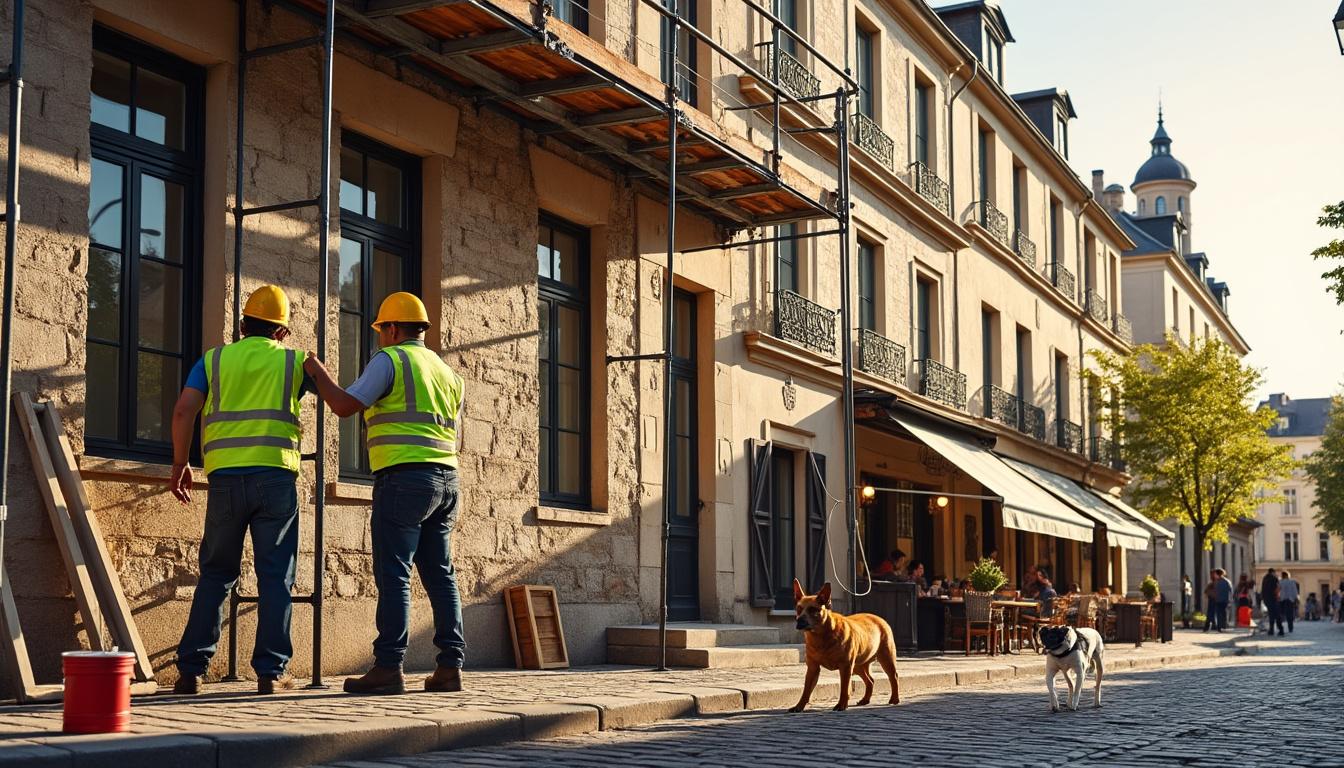 découvrez notre service de ravalement de façade à gretz-armainvilliers, dans un quartier résidentiel calme. nous assurons l'entretien et la valorisation de votre bien avec professionnalisme et soin.