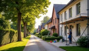 découvrez notre expertise en ravalement de façade à lésigny, dans un secteur vert et paisible où chaque maison participe à l'harmonie du cadre de vie.