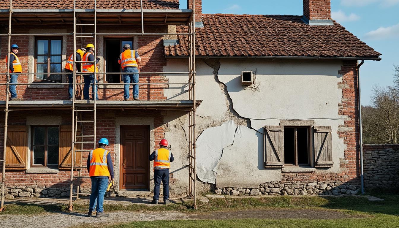 découvrez un ravalement de façade soigné à magny-les-hameaux, une commune qui valorise et préserve son identité villageoise unique.