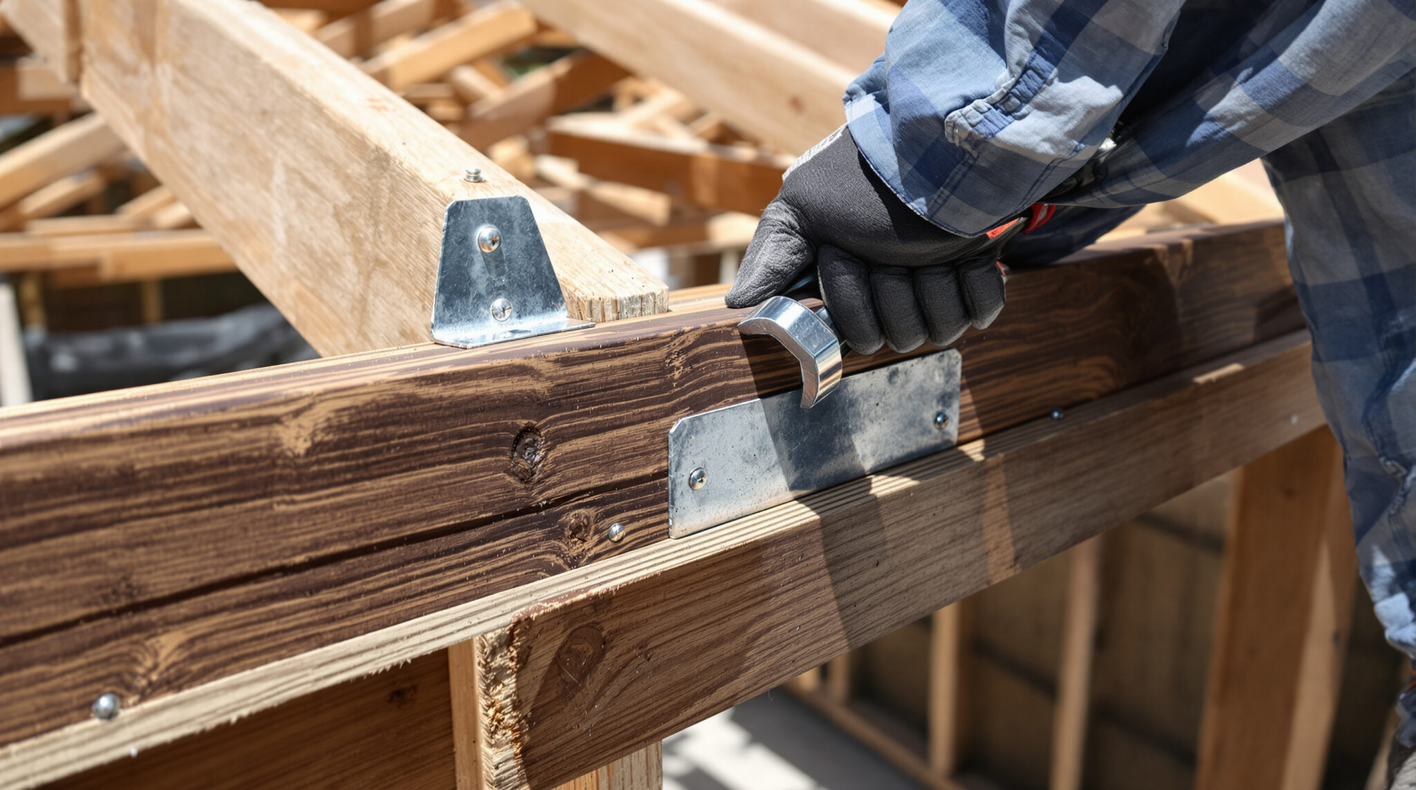 découvrez l'importance de la panne, une pièce essentielle dans la structure d'une charpente en bois, assurant solidité et stabilité à votre construction.