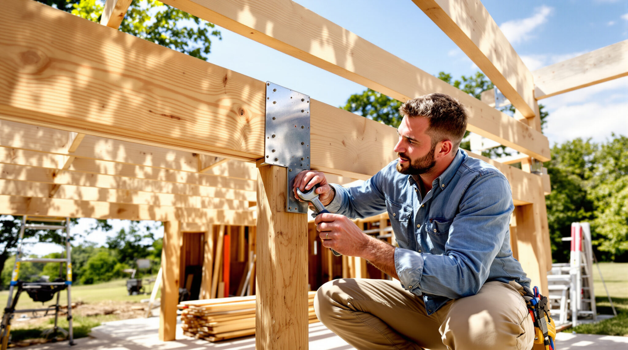 découvrez les principales pièces d'une charpente en bois et leur rôle essentiel dans la construction et la solidité de votre toit.
