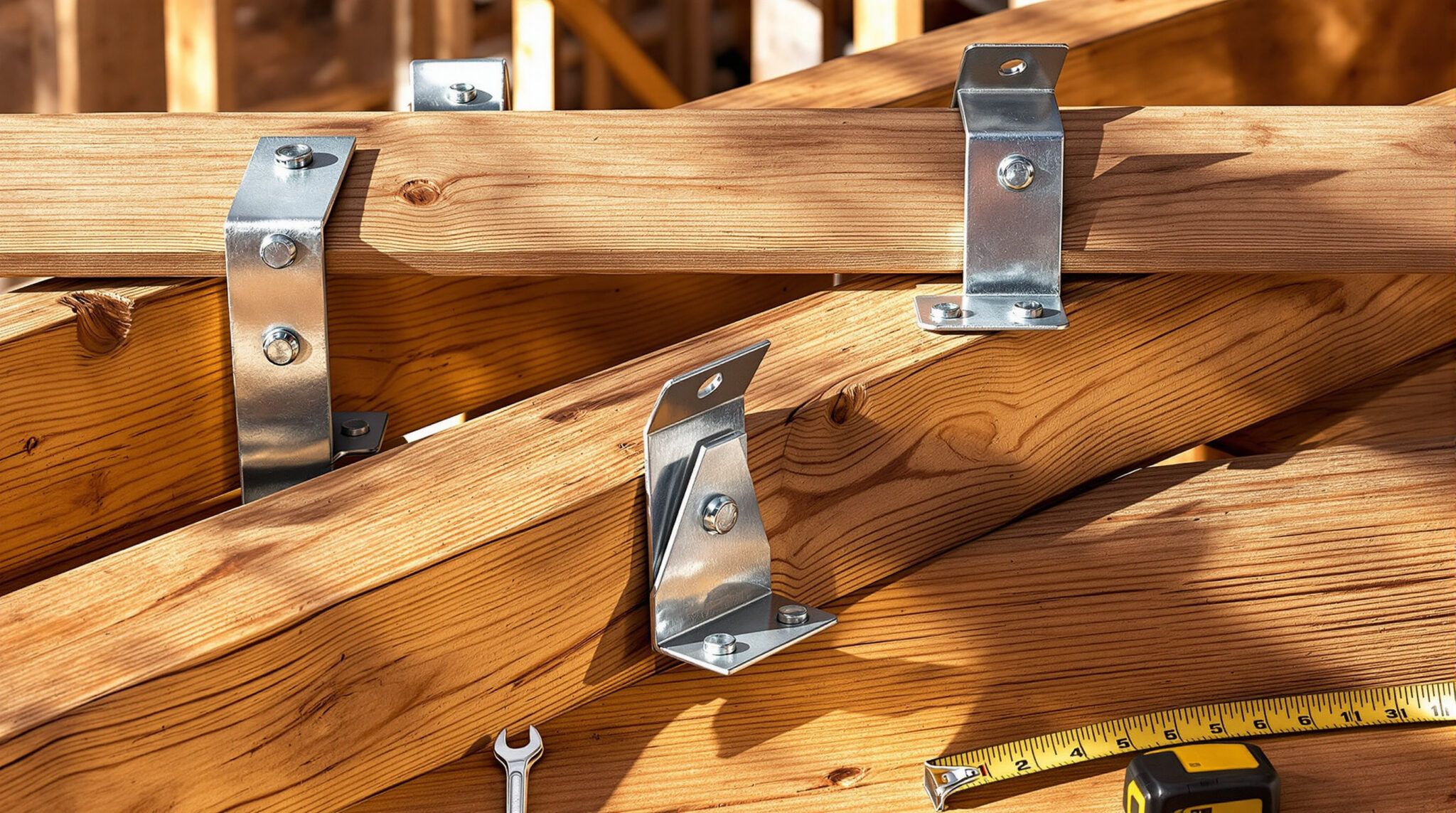 découvrez quels connecteurs utiliser pour assembler solidement une charpente en bois et assurer la stabilité de vos constructions.