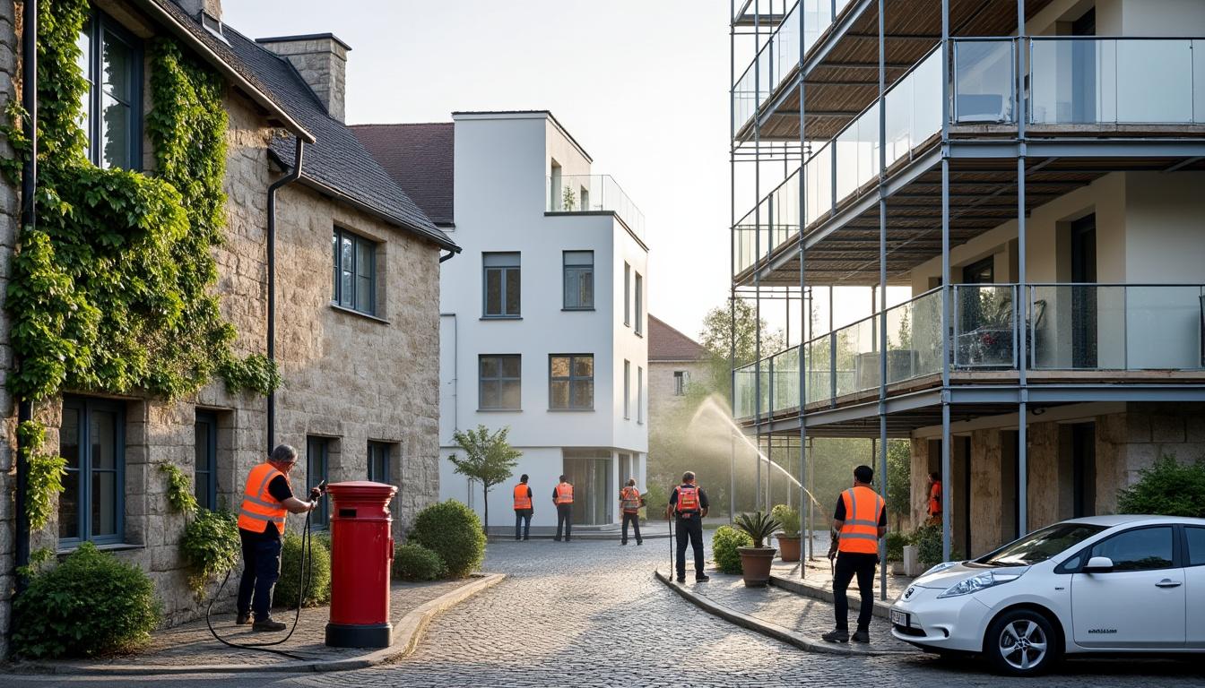 découvrez nos services de ravalement de façade à champs-sur-marne, adaptés aux habitats récents et à l'environnement unique du parc du château, pour des façades durables et esthétiques.