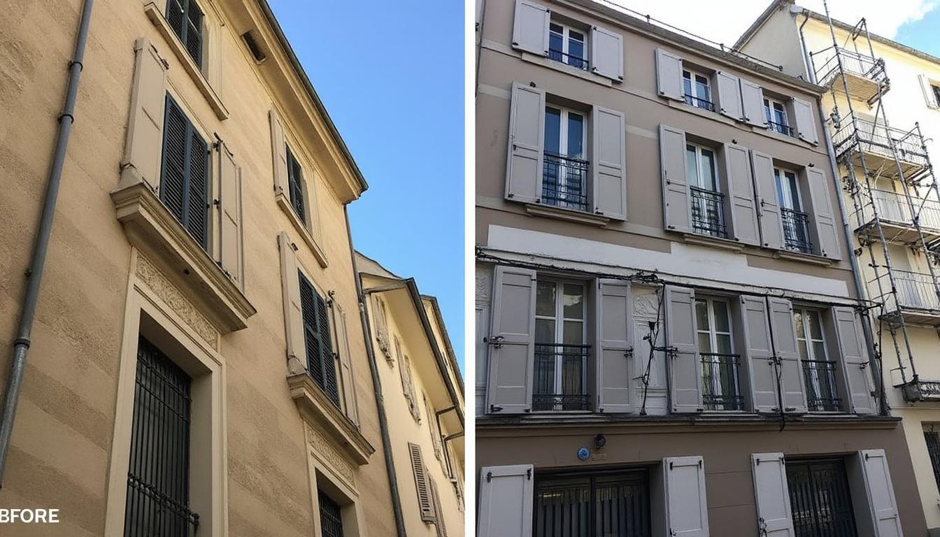 ravalement de façade à coulommiers : découvrez comment allier le charme du bâti ancien à la modernité de la rénovation pour des choix de propriétaires éclairés et durables.