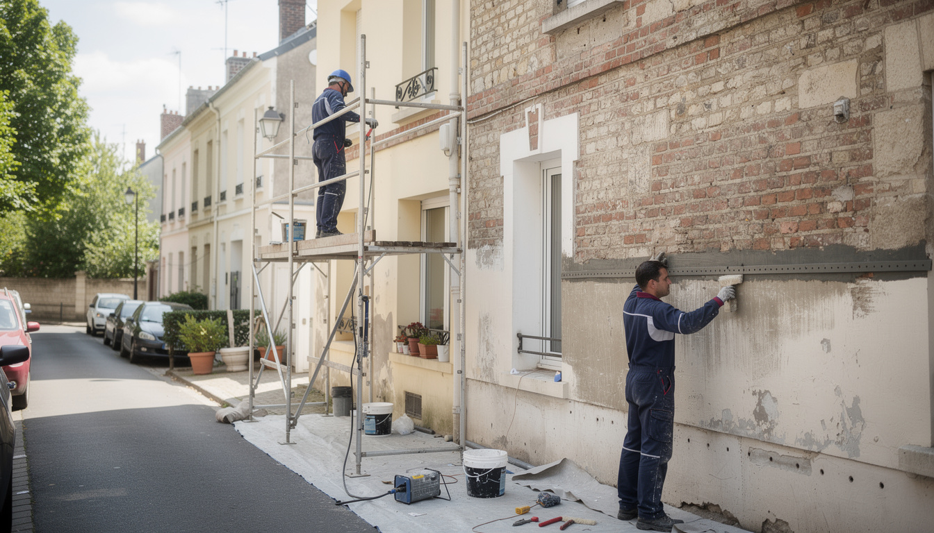 à maisons-alfort, ravaler sa façade permet de protéger efficacement sa maison contre l'humidité persistante et de préserver son confort et sa valeur.