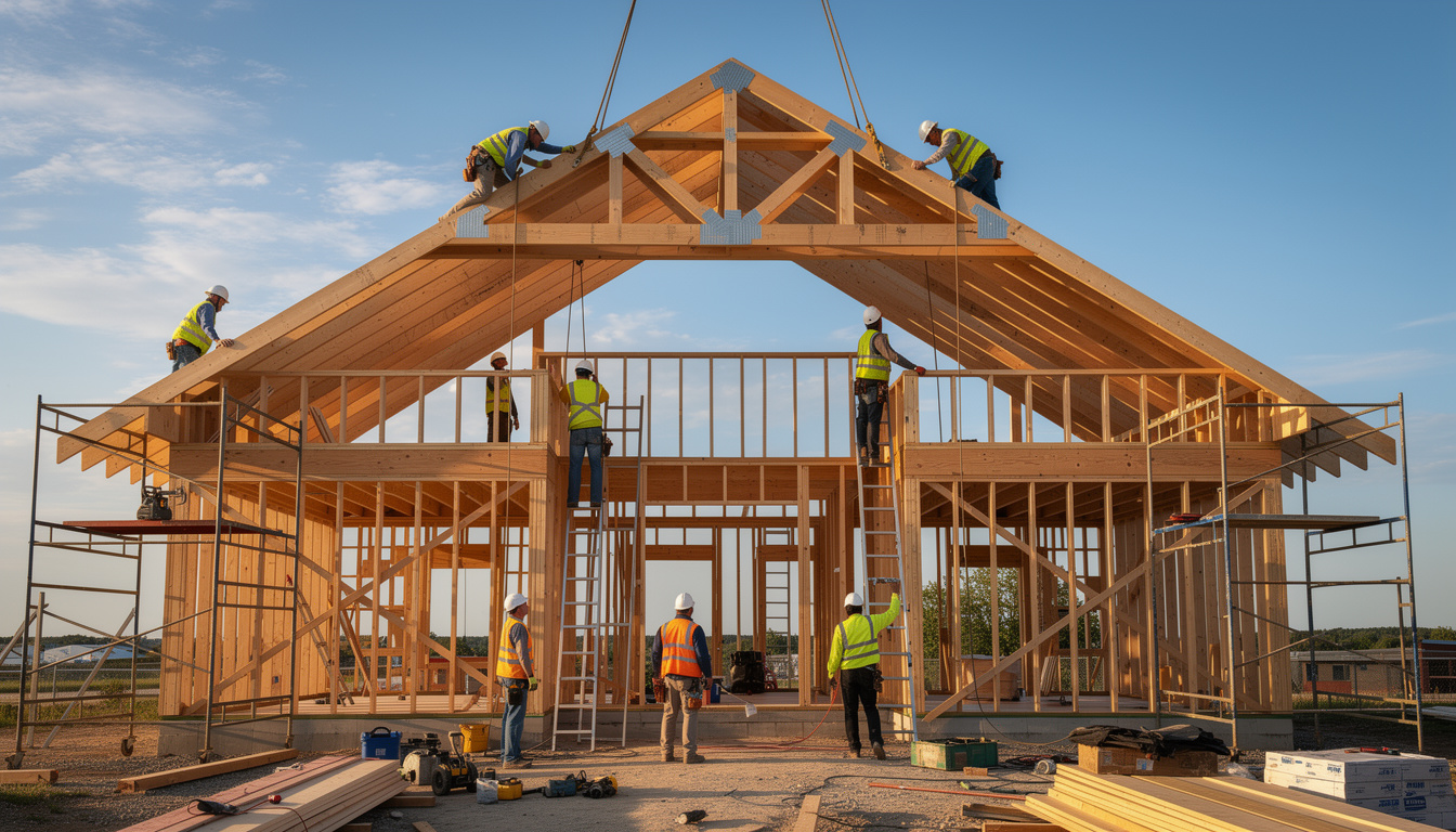 apprenez à calculer une charpente en bois à deux pentes avec nos méthodes simples et précises pour assurer la solidité et l'esthétique de votre toiture.