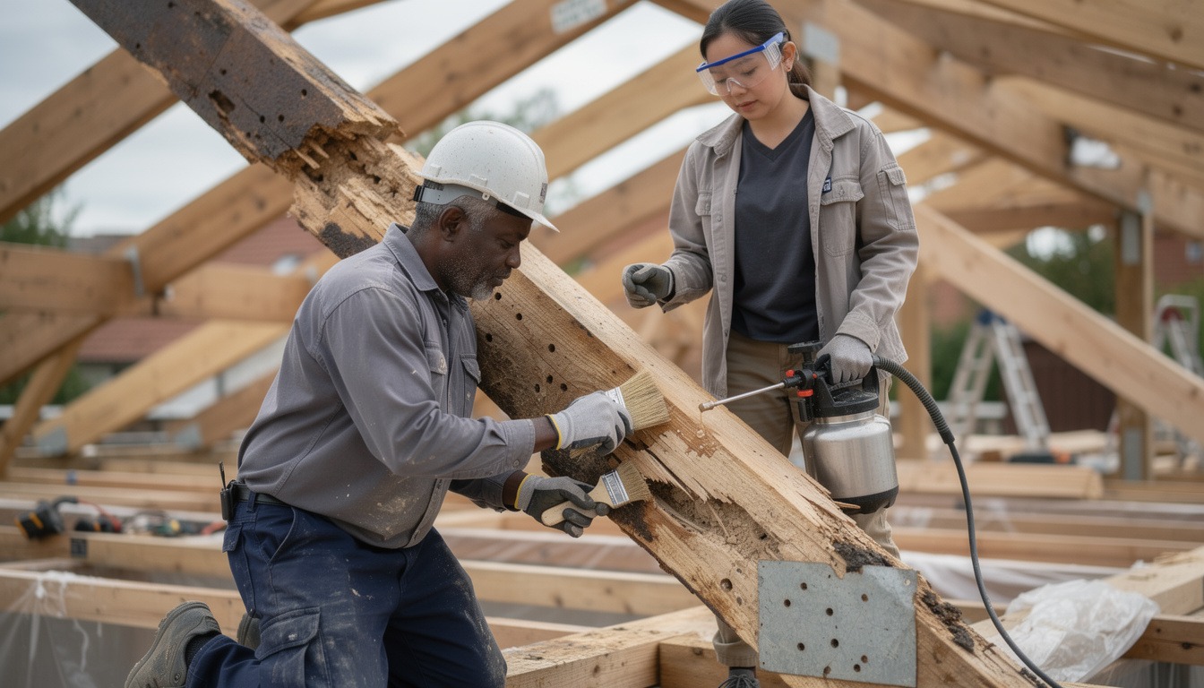 découvrez les méthodes efficaces pour traiter un bois vermoulu dans une charpente et assurer la solidité et la durabilité de votre construction.