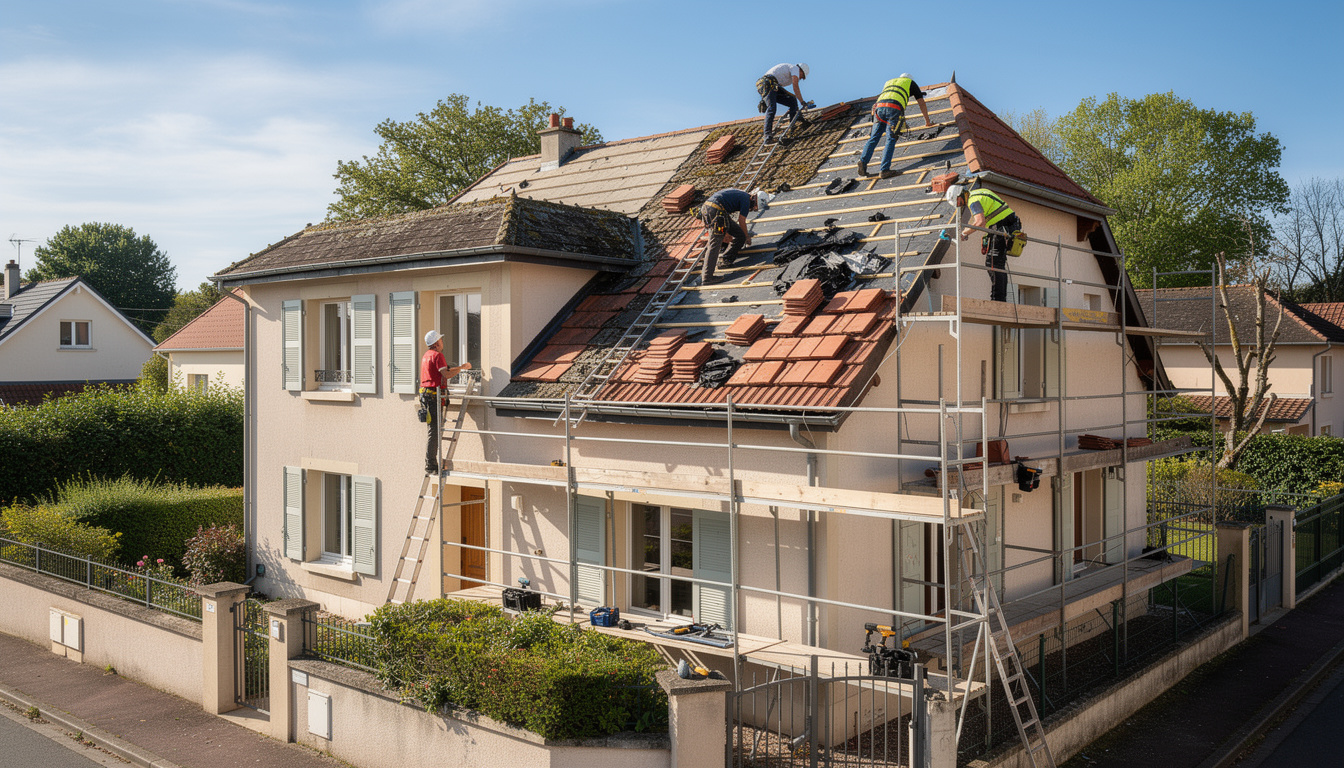 découvrez notre suivi complet d'une réfection de toiture à boissy-saint-léger et les enseignements tirés de cette rénovation essentielle.