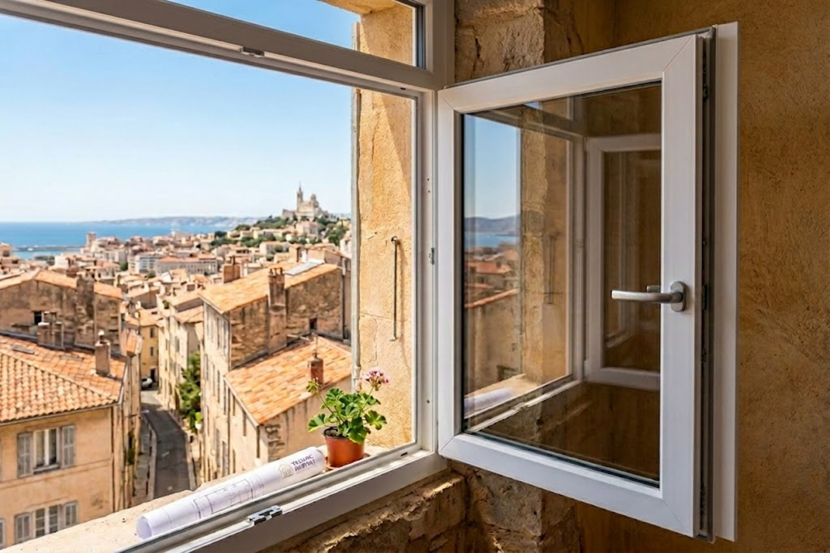 Les avantages d'installer des menuiseries PVC pour la rénovation de sa maison à Marseille