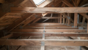 découvrez comment identifier les signes d'un ancien problème structurel dans une charpente bois pour mieux évaluer l'état de votre bâtiment.