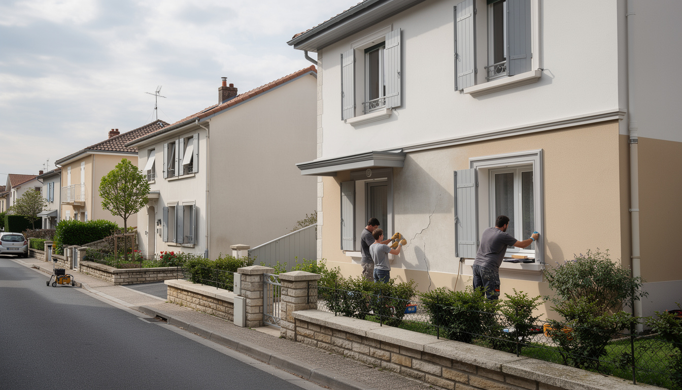 découvrez un ravalement de façade discret et efficace à ballainvilliers, une commune résidentielle paisible, pour embellir et protéger durablement votre habitation.