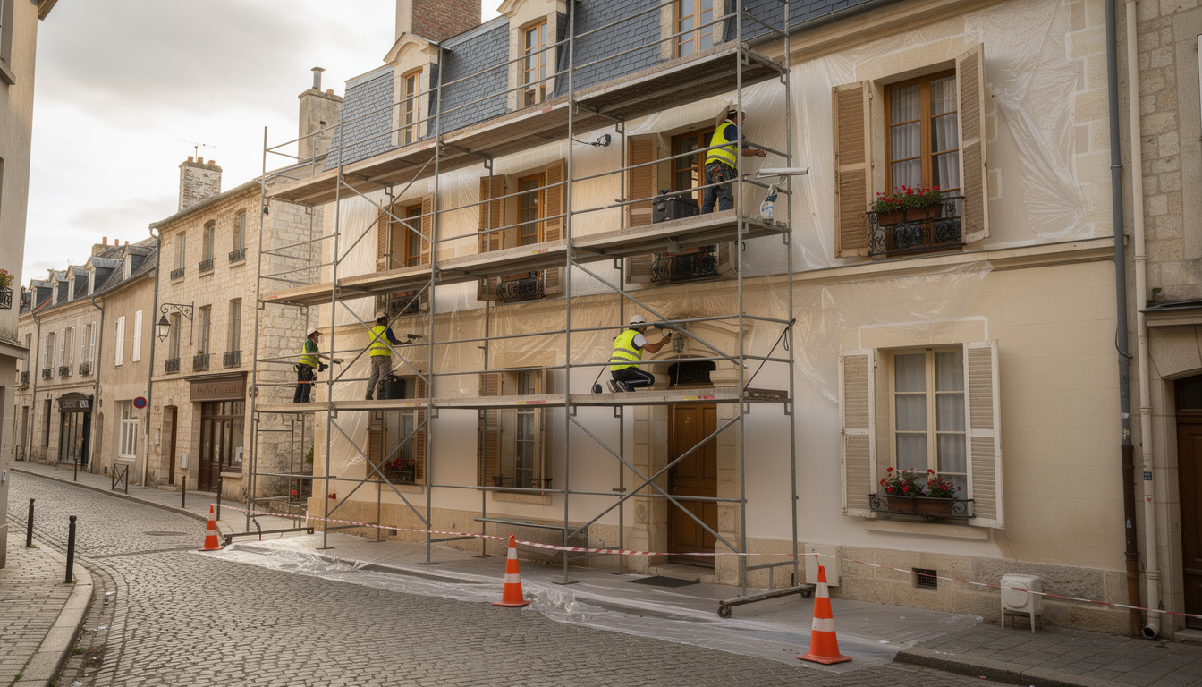 redonnez tout son charme à votre maison avec un ravalement de façade à périgny. expert en rénovation, nous assurons une remise à neuf durable et esthétique.