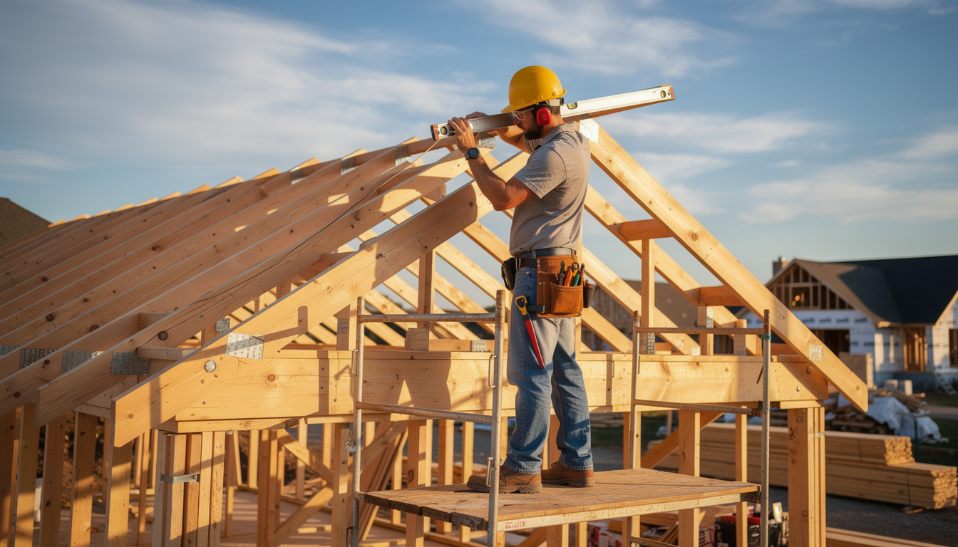 apprenez à calculer facilement la pente d'un toit en ossature bois grâce à nos explications claires et astuces pratiques pour réussir votre projet de construction.