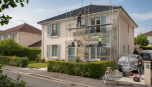 découvrez un ravalement de façade réussi à montgeron, une ville résidentielle prisée du sud du 91. valorisez votre bien avec une rénovation de qualité et un entretien durable.