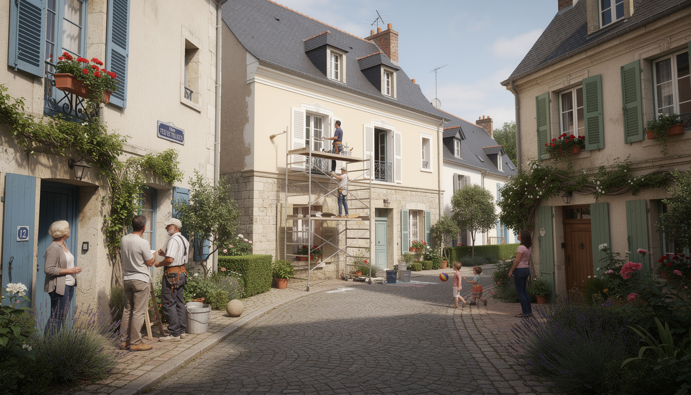 découvrez le ravalement de façade à nozay, une commune paisible où chaque maison reflète l'attention et le respect des voisins. embellissez votre maison tout en préservant le charme du quartier.