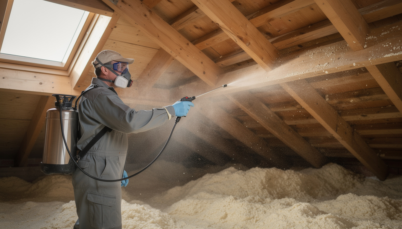 découvrez comment traiter efficacement une charpente par injection ou pulvérisation pour protéger votre maison contre les insectes et l'humidité.